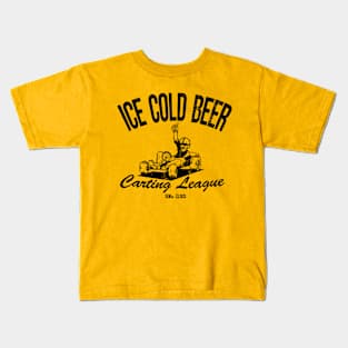 Beer League Carting Kids T-Shirt